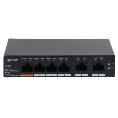 Комутатор мережевий Dahua DH-CS4006-4GT-60