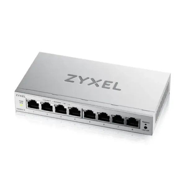 Комутатор мережевий ZyXel GS1200-8 v3 (GS1200-8V3-EU0101F)
