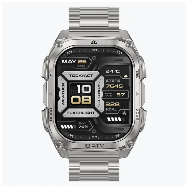 Смарт-годинник KOSPET TANK M4SE SILVER (6978602500638)