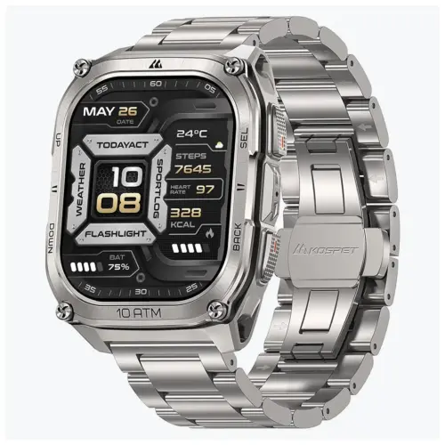 Смарт-годинник KOSPET TANK M4SE SILVER (6978602500638)