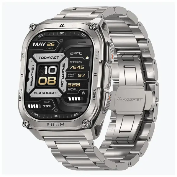 Смарт-годинник KOSPET TANK M4SE SILVER (6978602500638)
