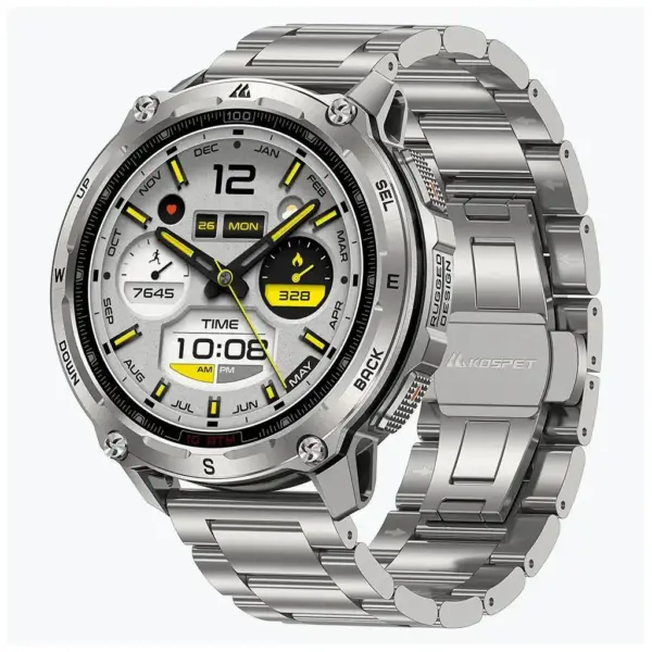 Смарт-годинник KOSPET TANK T4SE SILVER (6978602500614)
