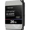 Жорсткий диск 3.5" 26TB Ultrastar DC HC670 WD (0F61452 / WSH722626ALN607)