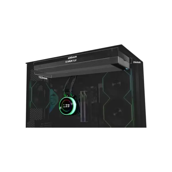Система рідинного охолодження Lian Li HydroShift II LCD-C 360 FANLESS, Black (G89.GHS2LCD36B.00) Система рідинного охолодження Lian Li HydroShift II LCD-C 360 FANLESS, Black (G89.GHS2LCD36B.00)