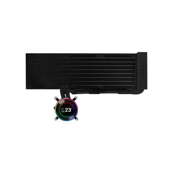 Система рідинного охолодження Lian Li HydroShift II LCD-C 360 FANLESS, Black (G89.GHS2LCD36B.00) Система рідинного охолодження Lian Li HydroShift II LCD-C 360 FANLESS, Black (G89.GHS2LCD36B.00)
