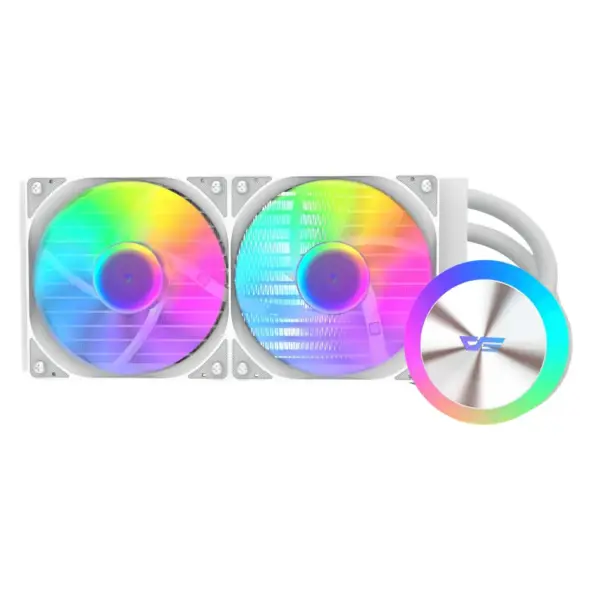 Система рідинного охолодження DARKFLASH DG240 WHITE