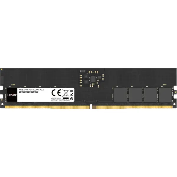 Модуль пам'яті для комп'ютера DDR5 16GB 5600 MHz Black Lexar (LD5U16G56C46ST-BGS)