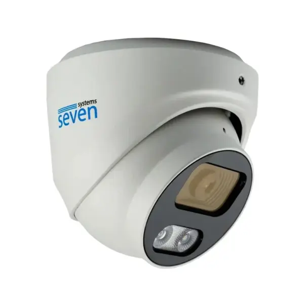 Камера відеоспостереження SEVEN Systems IP7215PA-DL (2.8) white