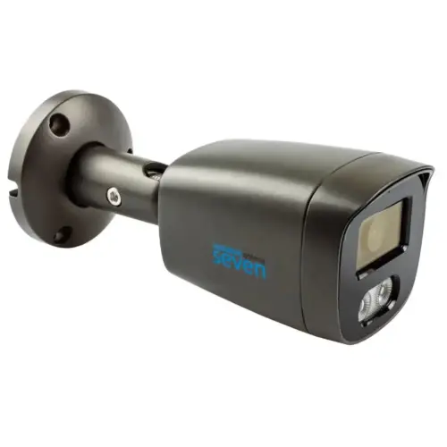Камера відеоспостереження SEVEN Systems IP7225PA-DL (2.8) black