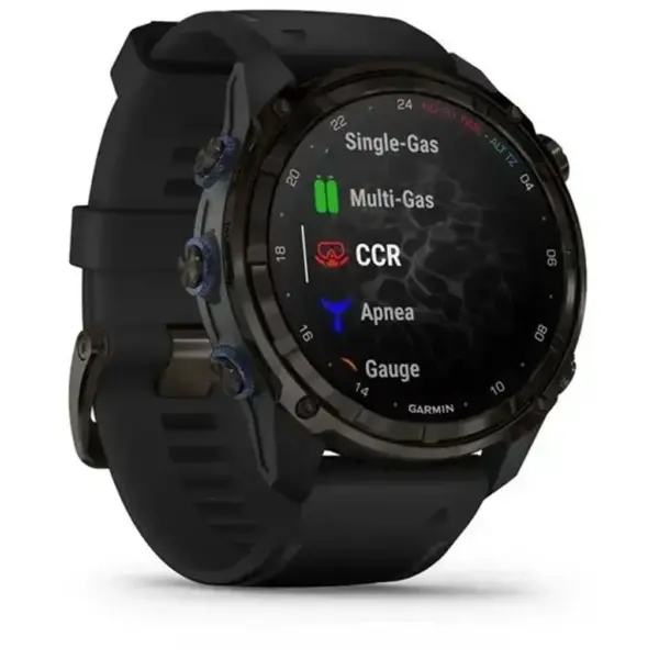 Смарт-годинник Garmin Descent Mk3i 51mm Cbn Gry DLC Ti/Blk Dive Cmptr, EURC,EMEA,GPS смарт- годинник (010-02752-16)
