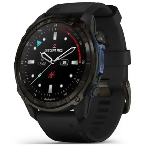 Смарт-годинник Garmin Descent Mk3i 51mm Cbn Gry DLC Ti/Blk Dive Cmptr, EURC,EMEA,GPS смарт- годинник (010-02752-16)