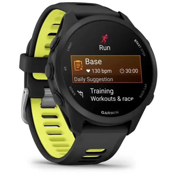 Смарт-годинник Garmin Forerunner 170 Music, GPS, WiFi, Black/Amp Yellow, GPS смарт-годинник (010-03920-10)