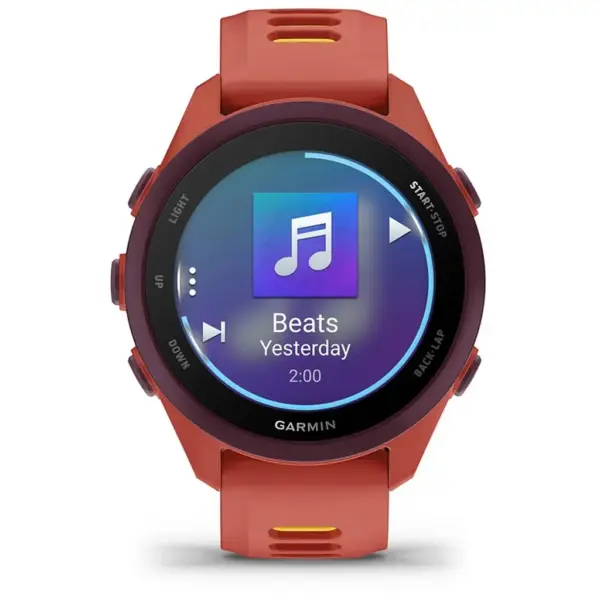 Смарт-годинник Garmin Forerunner 170 Music, GPS, WiFi, Red Pink/Mango, GPS смарт-годинник (010-03920-13)