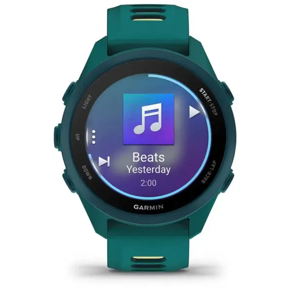 Смарт-годинник Garmin Forerunner 170 Music, GPS, WiFi, Teal Green/Citron, GPS смарт-годинник (010-03920-12)