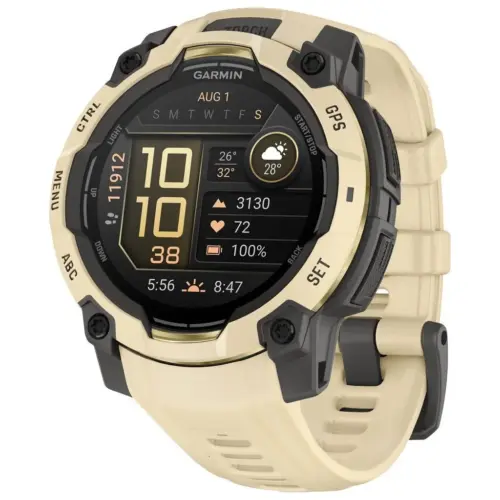 Смарт-годинник Garmin Instinct 3, 45mm, AMOLED, Citrine/Gray with Citrine Band, GPS смарт-годинник (010-02936-02) Смарт-годинник Garmin Instinct 3, 45mm, AMOLED, Citrine/Gray with Citrine Band, GPS смарт-годинник (010-02936-02)