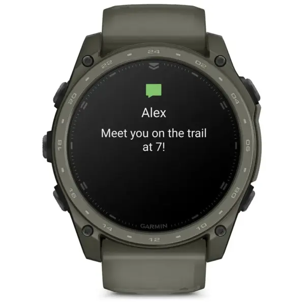 Смарт-годинник Garmin Tactix 8 Cerakote, Olive Drab, 51mm, GPS смарт-годинник (010-04553-11)