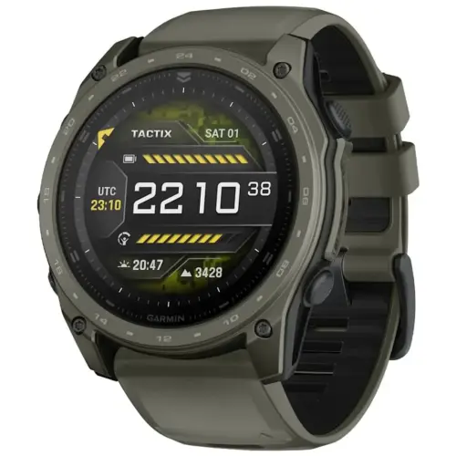 Смарт-годинник Garmin Tactix 8 Cerakote, Olive Drab, 51mm, GPS смарт-годинник (010-04553-11)