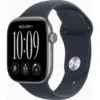 Смарт-годинник Apple Watch Series 12 GPS 46mm Space Grey Aluminium Case with Navy Blue Sport Band - M/L (MJEJ4RK/A)