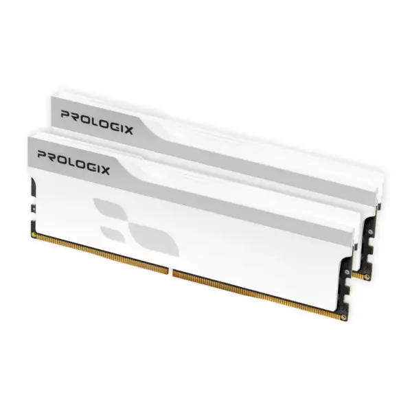 Модуль пам'яті для комп'ютера DDR4 32GB (2x16GB) 3600 MHz Onyx White Prologix (PRO32GB3600YW4K)