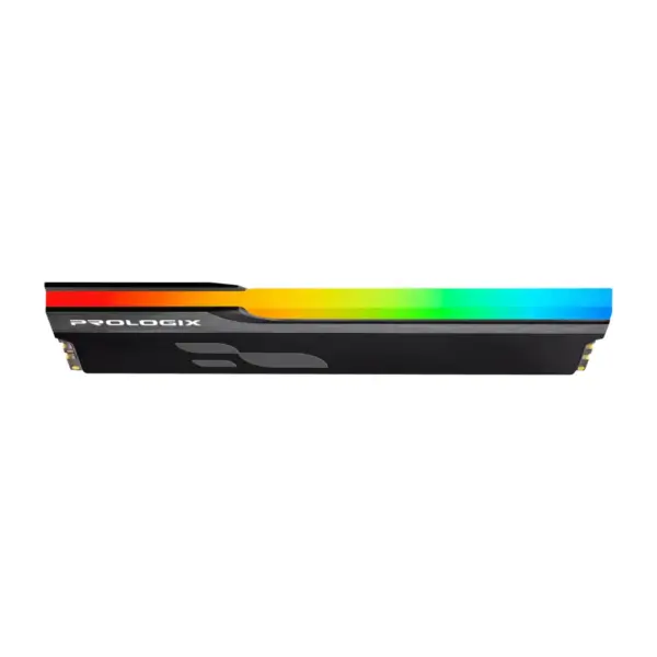 Модуль пам'яті для комп'ютера DDR4 8GB 3200 MHz Onyx Black RGB Prologix (PRO8GB3200YBR4)