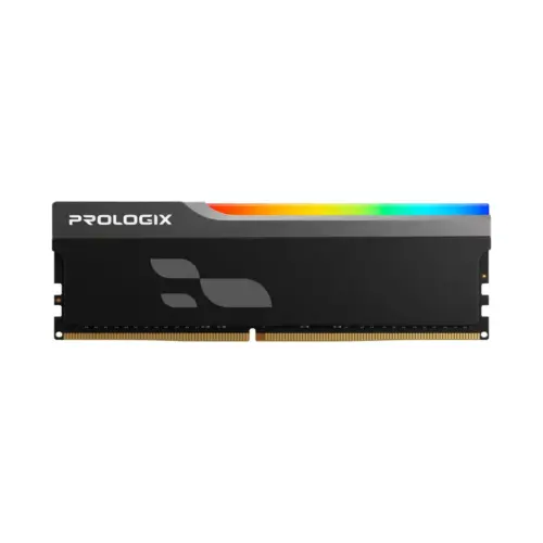 Модуль пам'яті для комп'ютера DDR4 8GB 3200 MHz Onyx Black RGB Prologix (PRO8GB3200YBR4)