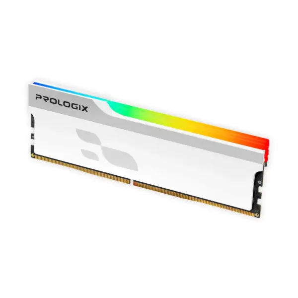 Модуль пам'яті для комп'ютера DDR4 8GB 3200 MHz Onyx White RGB Prologix (PRO8GB3200YWR4)