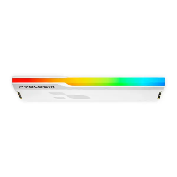 Модуль пам'яті для комп'ютера DDR4 8GB 3200 MHz Onyx White RGB Prologix (PRO8GB3200YWR4)