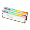 Модуль пам'яті для комп'ютера DDR5 32GB (2x16GB) 5600 MHz Onyx White RGB Prologix (PRO32GB5600YWR5K)
