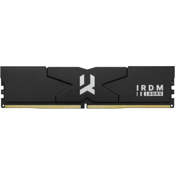 Модуль пам'яті для комп'ютера DDR5 8GB 6000 MHz IRDM Black Goodram (IR-6000D564L30S/8G)
