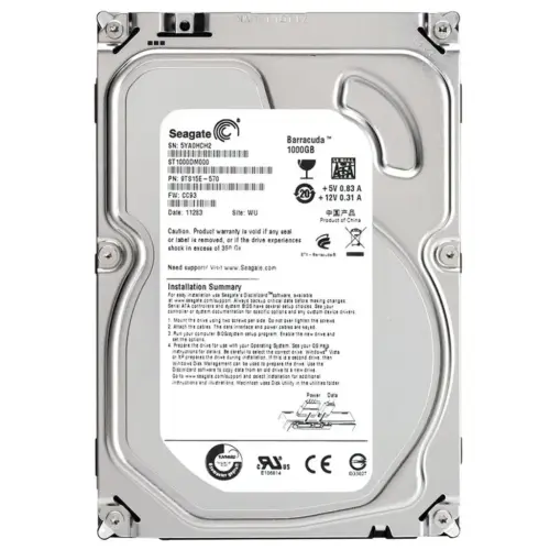 Жорсткий диск Seagate 3.5" 1TB (# ST1000DM000 #)