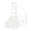 Витяжка кухонна Elica TONDA WH F/60 Витяжка кухонна Elica TONDA WH F/60