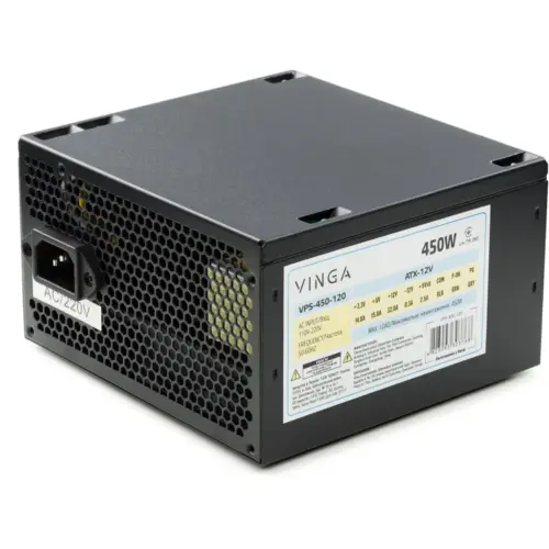 Блок живлення Vinga 450W ОЕМ (VPS-450-120) Блок живлення Vinga 450W ОЕМ (VPS-450-120)