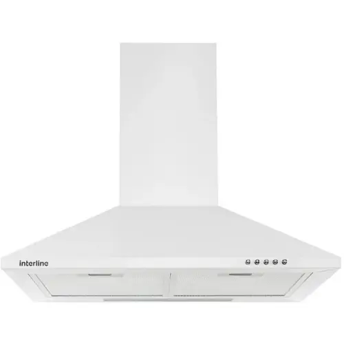 Витяжка кухонна Interline UNNA WH A/60 PB/2/T