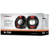 Акустична система REAL-EL S-50 black-red (EL121100008)