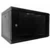 Шафа настінна Hypernet 6U 19" 600x450 (WMNC-6U-FLAT-BLACK)
