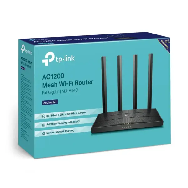 Маршрутизатор TP-Link Archer A6 (ARCHER-A6)