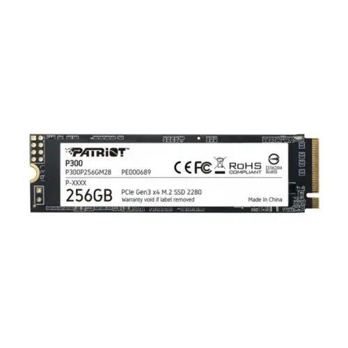 Накопичувач SSD M.2 2280 256GB Patriot (P300P256GM28) Накопичувач SSD M.2 2280 256GB Patriot (P300P256GM28)