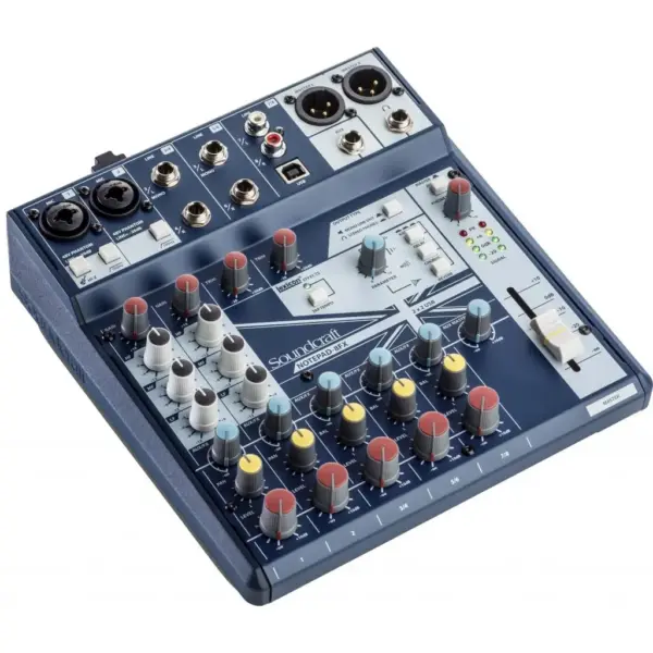 Мікшерний пульт Soundcraft Notepad-8FX Мікшерний пульт Soundcraft Notepad-8FX