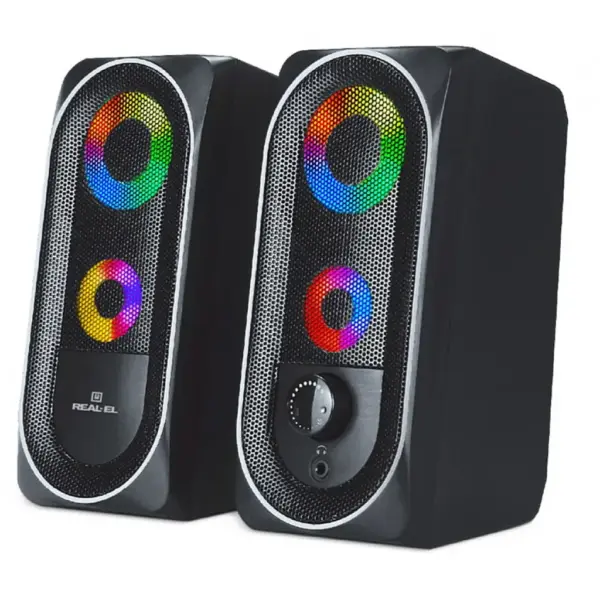 Акустична система REAL-EL S-110 USB Black (EL121100009)