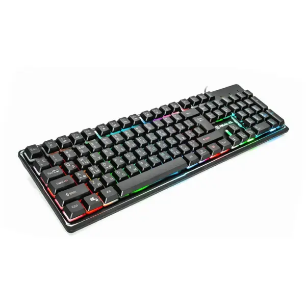 Клавіатура REAL-EL 7011 Comfort Backlit Black (EL123100043)