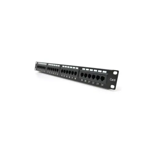 Патч-панель 19" 24хRJ-45 UTP 1U cat.6 PiPo (PP246191U) Патч-панель 19" 24хRJ-45 UTP 1U cat.6 PiPo (PP246191U)