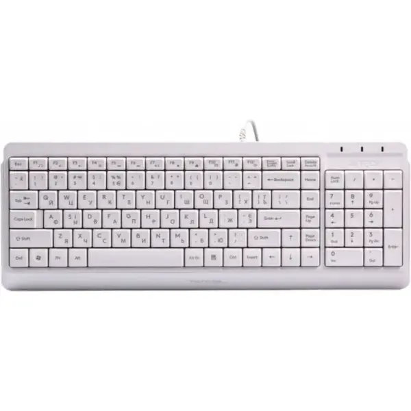 Клавіатура A4Tech FK15 White (4711421956888)