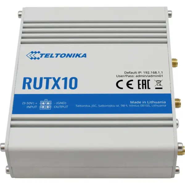 Маршрутизатор Teltonika RUTX10 Маршрутизатор Teltonika RUTX10