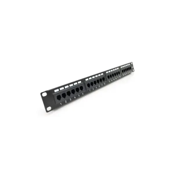 Патч-панель 19" 24xRJ-45 UTP cat. 5е, 1U PiPo (PP245191U) Патч-панель 19" 24xRJ-45 UTP cat. 5е, 1U PiPo (PP245191U)