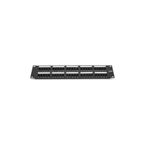 Патч-панель Voltronic 19" телефонна 50xRJ-45, Cat.3, DUAL type (YT-PPU50-1U)