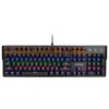 Клавіатура Vinga KBGM160 LED Outemu Blue USB Black (KBGM160 Black)