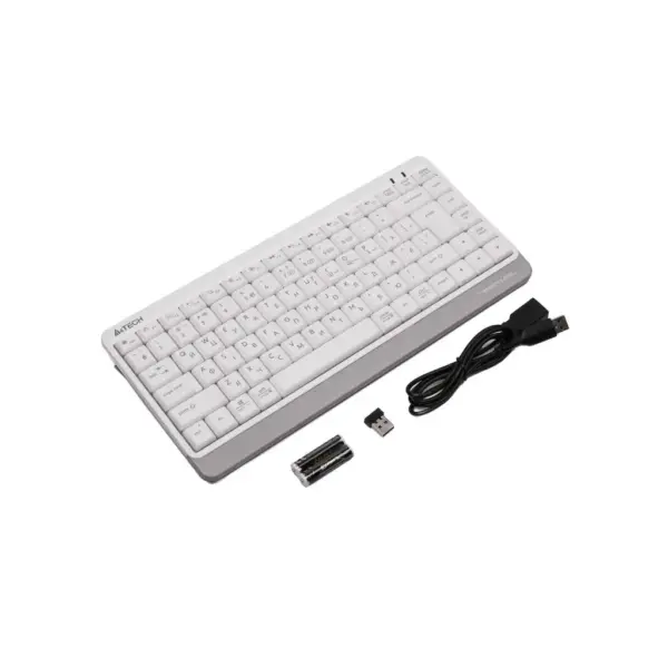 Клавіатура A4Tech FBK11 Wireless White (4711421965491)