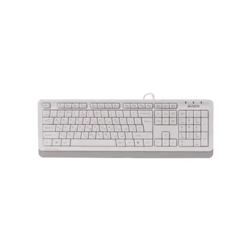 Клавіатура A4Tech FKS10 USB White (4711421963534)