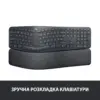 Клавіатура Logitech ERGO K860 Bluetooth/Wireless UA Black (920-010108) Клавіатура Logitech ERGO K860 Bluetooth/Wireless UA Black (920-010108)