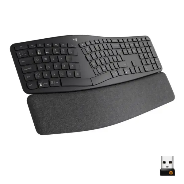 Клавіатура Logitech ERGO K860 Bluetooth/Wireless UA Black (920-010108) Клавіатура Logitech ERGO K860 Bluetooth/Wireless UA Black (920-010108)